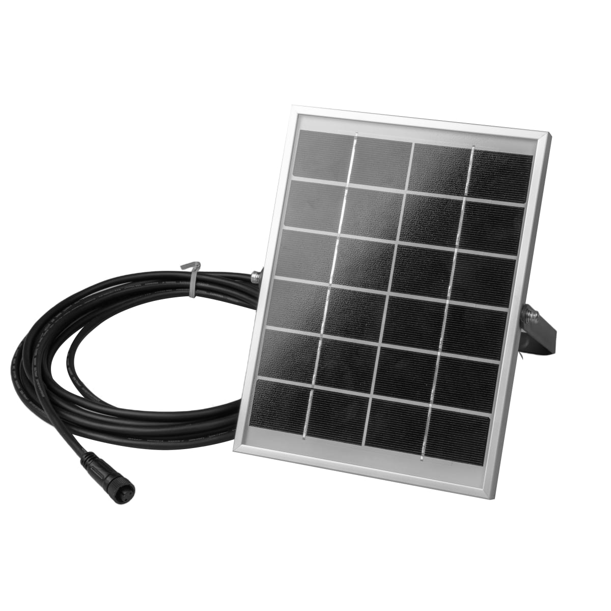 YONKERS SOLAR PROJECTOR PLASTIC BLACK LED 72W NATURAL LIGHT IP54