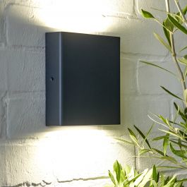 WALL LIGHT ANYA GREY ALUMINIUM 14X14.1X3.3CM LED 7.5W NATURAL LIGHT IP54