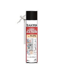 MULTI-PURPOSE DIISOCYANATE FILLING POLYURETHANE FOAM WITH STRAW AXTON 500ML