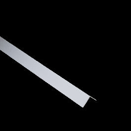 PVC CORNER PROFILE 15X15X1MM 2.6M B