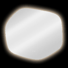 MODERN METEORA BACKLIT BATHROOM MIRROR H 90 L 100 CM