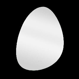 MODERN BATHROOM MIRROR STONE BACKLIT H 60 L 80 CM