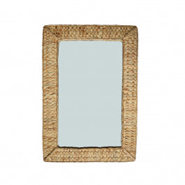JACINTE MIRROR 54X78CM NATURAL RATTAN