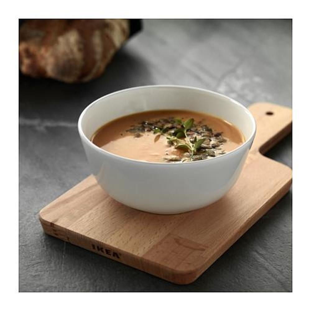 Ikea FLITIGHETT bowl -white 14 cm