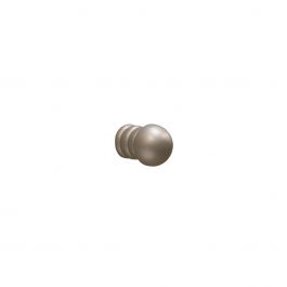 2 D 15 MM SATIN ZAMAK KNOBS