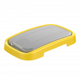 DUSTBIN COVER ECOSWING 40LT YELLOW CORNICIE