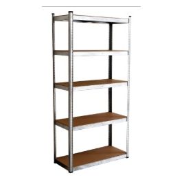 GALVANIZED METAL SHELF- 5 SHELVES I