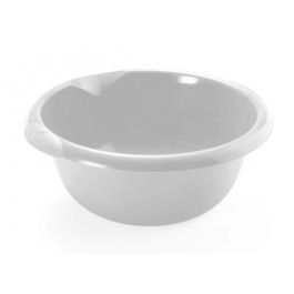 ROUND BASIN D29 H15CM 4LT CREAM PLASTIC