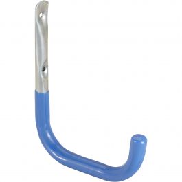 COATED GALVANISED METAL GARAGE HOOK J-SHAPE L15.5 H20 D16CM