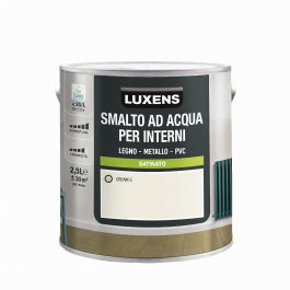 LUXENS CREAM 5 SATIN WATER-BASED INTERIOR ENAMEL 2.5 L