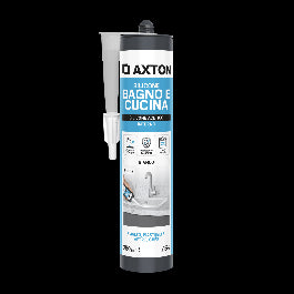ACETIC SILICONE BATHROOMS AND KITCHENS WHITE AXTON 280 ML