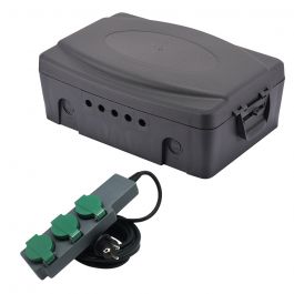 Waterproof Box 240X190X90 With Cable Gland