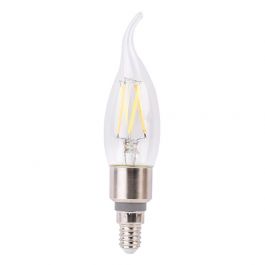 SMART LED BULB E14=40W WIND GUST TRANSPARENT CCT