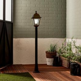 LAMPPOST SIMA PLASTCA BLACK H105 CM E27=25W IP44