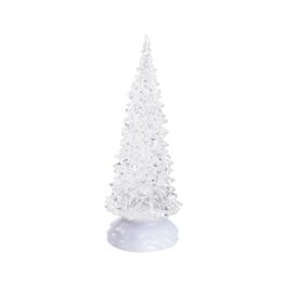 CHRISTMAS TREE ICE ACRYLIC GLITT