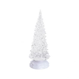 CHRISTMAS TREE ICE ACRYLIC GLITT