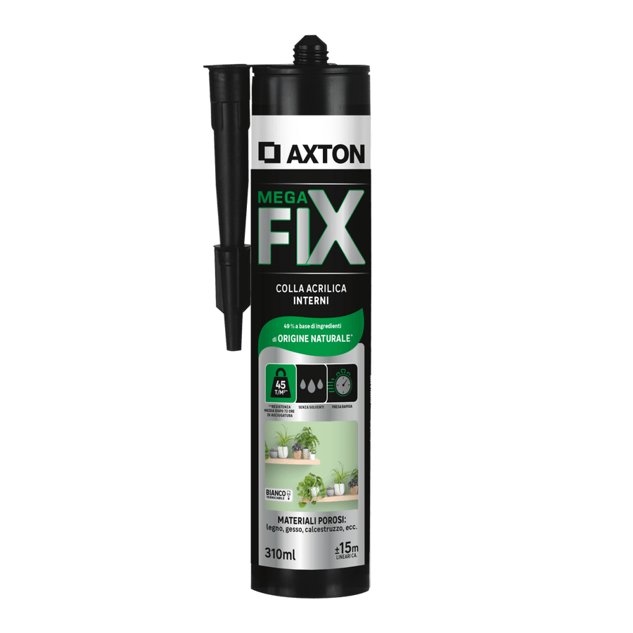 MOUNTING GLUE BASE BIO MEGA FIX AXTON 310ML CARTRIDGE