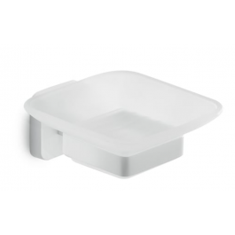 SOAP DISH TONGA WHITE MATT
