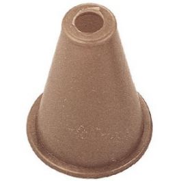 FUNNEL-SHAPED RUBBER CLAMP FOR TOILET CASSETTE