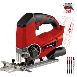 EINHELL 18V JIGSAW WITH 4 BLADES, WITHOUT BATTERY AND CHARGER