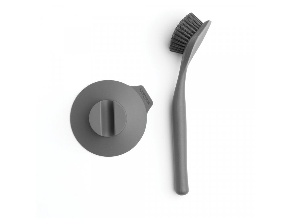 SINKSIDE DISH BRUSH WITH SUCTION CUP