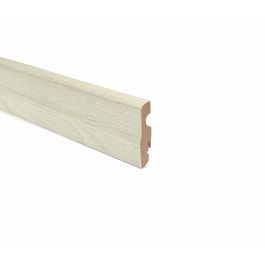 MDF SKIRTING BOARD 70X18X2400 BLEACHED OAK