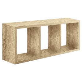 TRILLY BOOKCASE NATURAL OAK 70X30X15.5
