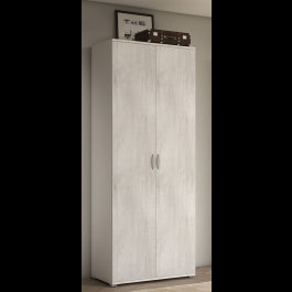 ICE OAK 2-DOOR WARDROBE 81X52X207