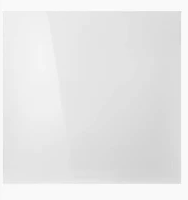 Bricocenter 90X49CM WHITE ALUMINUM SPLASH GUARD PANEL