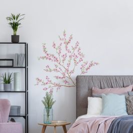 PEACH BLOSSOM WALL STICKER L 47.5X67