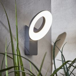 QUITO WALL LIGHT ALUMINIUM GREY 24X12.X12.5 CM LED 16W NATURAL LIGHT IP54