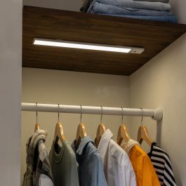 REGLETTE MAXO METAL WHITE 40CM LED 300LM NATURAL LIGHT WITH SENSOR