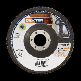 DEXTER MULTI-MATERIAL FLAP DISC 125MM GR40
