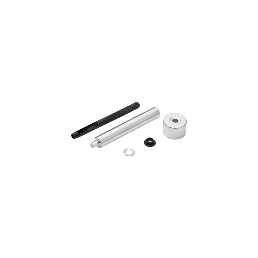 EYELET AND PUNCH FOR STRAPS AND CANVAS STANDERS BLACK STEEL D 6 MM 40 PIECES