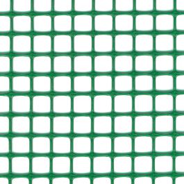 PLASTIC SQUARE NET 10 GREEN 0.5X5 M