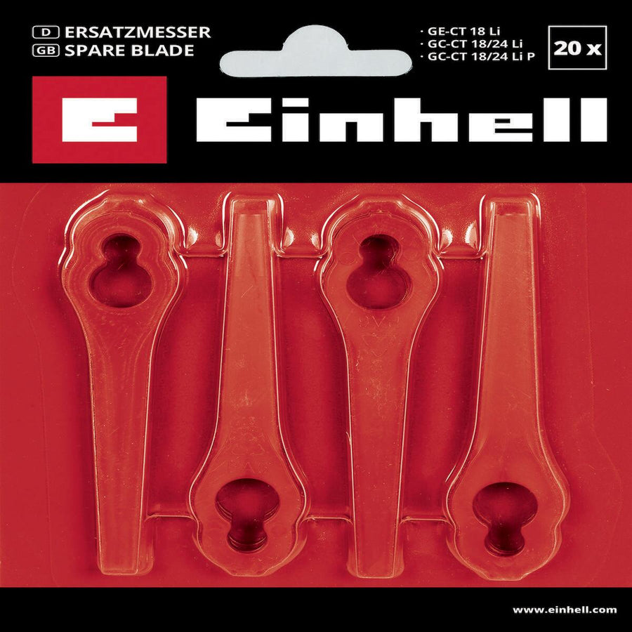 SET OF 20 REPLACEMENT BLADES FOR EINHELL TRIMMER