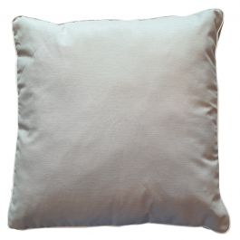 45X45 GRAY MATTRESS PILLOW DOUBLE COTTON PIPING