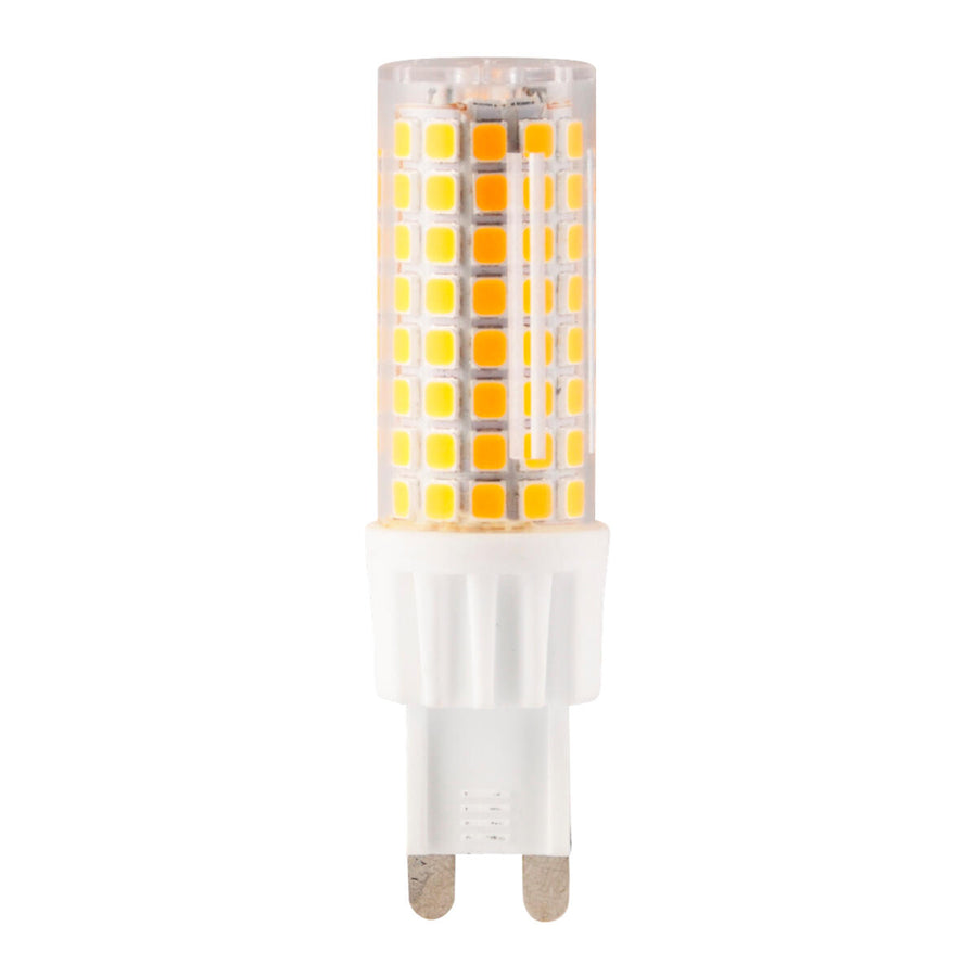Lampadina led g9=50w smerigliata luce calda