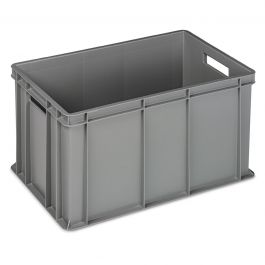 MULTIPURPOSE CRATE 60X40X32H LT.64 GRAY