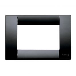 IDEA PLATE 3 PLACES BLACK