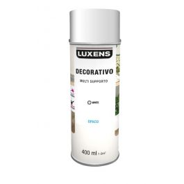 SPRAY MATT WHITE 400 ML LUXENS