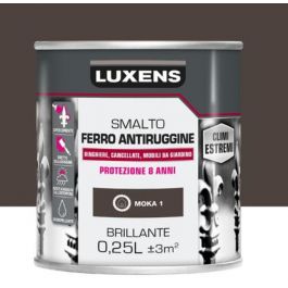 IRON ENAMEL RUSTPROOFING BRIGHT BROWN 250ML LUXENS