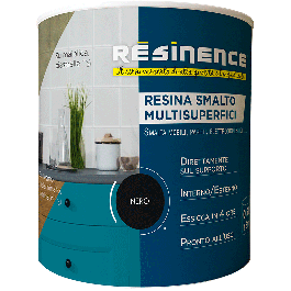 MULTI-SUPPORT ENAMEL RESIN - BLACK 500ML (31)