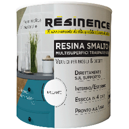 MULTI-SUPPORT ENAMEL RESIN - BRILLIANT CLEARCOAT 500ML