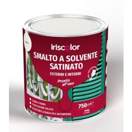 IRIS COLOUR SATIN GREEN SOLVENT ENAMEL 750 ML