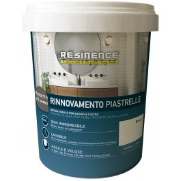 TWO-COMPONENT WATER-BASED SATIN WHITE TILE RESINENCE RESIN 5O0 ML