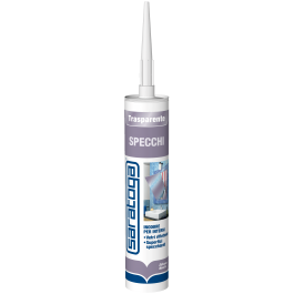 NEUTRAL SILICONE FOR MIRRORS TRANSP 280ML