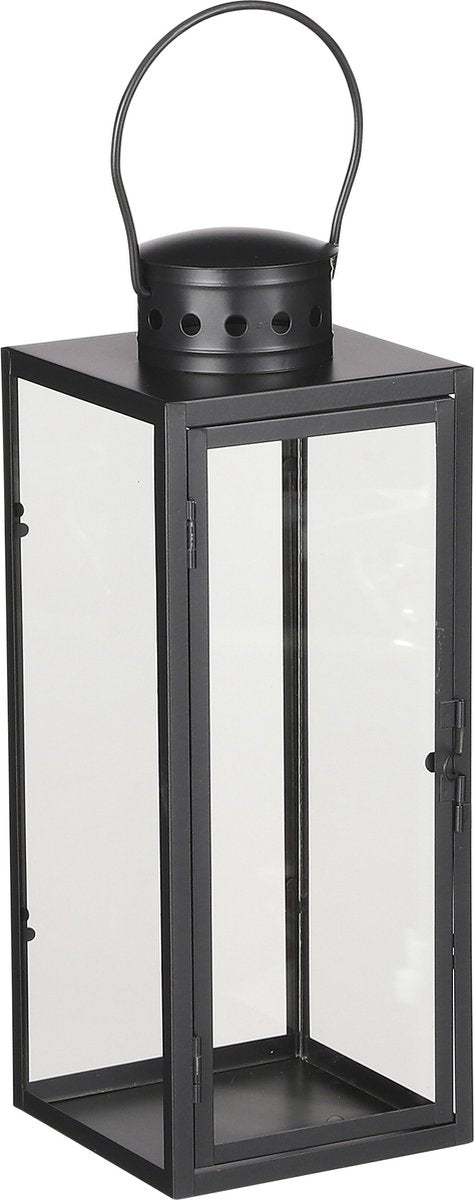 GOLD METAL LANTERN W15 X D15 X H45 CM