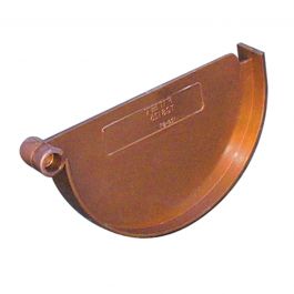 SINGLE HEADER FOR JOINT WITH DRAIN DIA 125 MM COPPER-PLATED