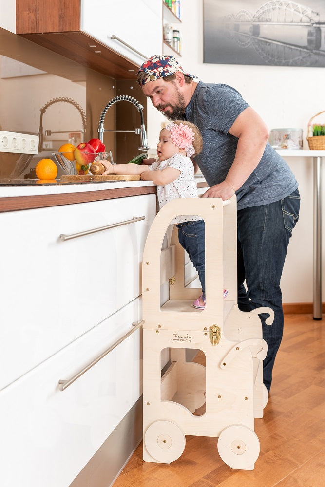Trolley Step Stool